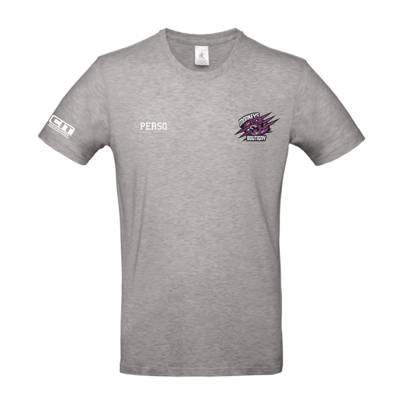 Tshirt coton logo coeur adulte