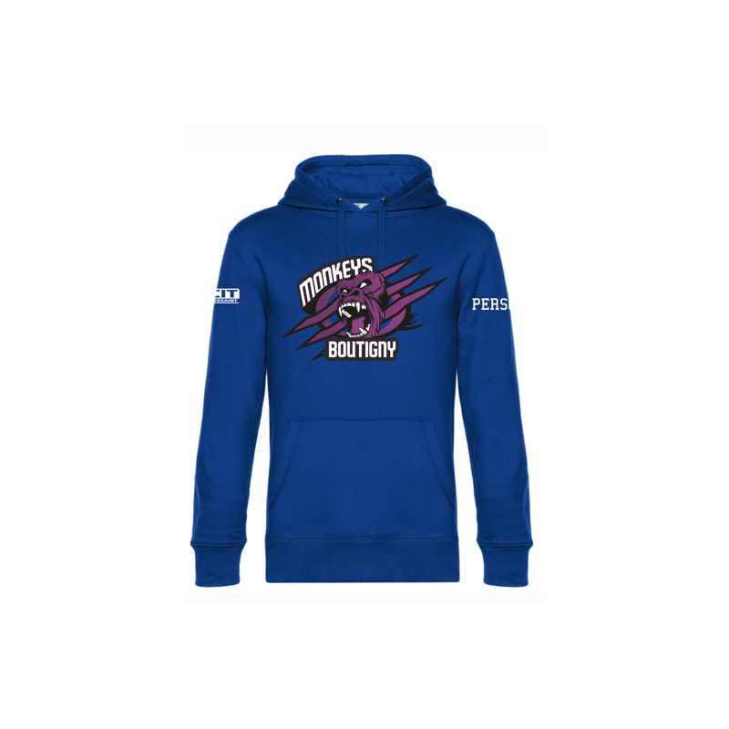 Sweat à capuche avec logo devant enfant