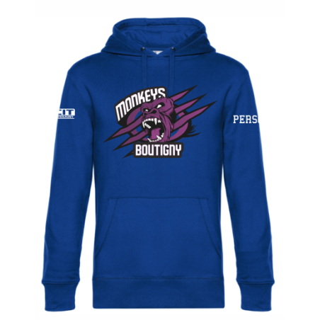 Sweat à capuche avec logo devant enfant