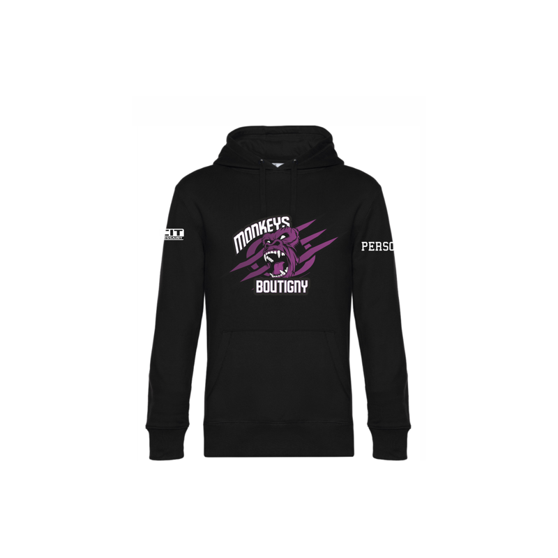 Sweat à capuche avec logo devant enfant