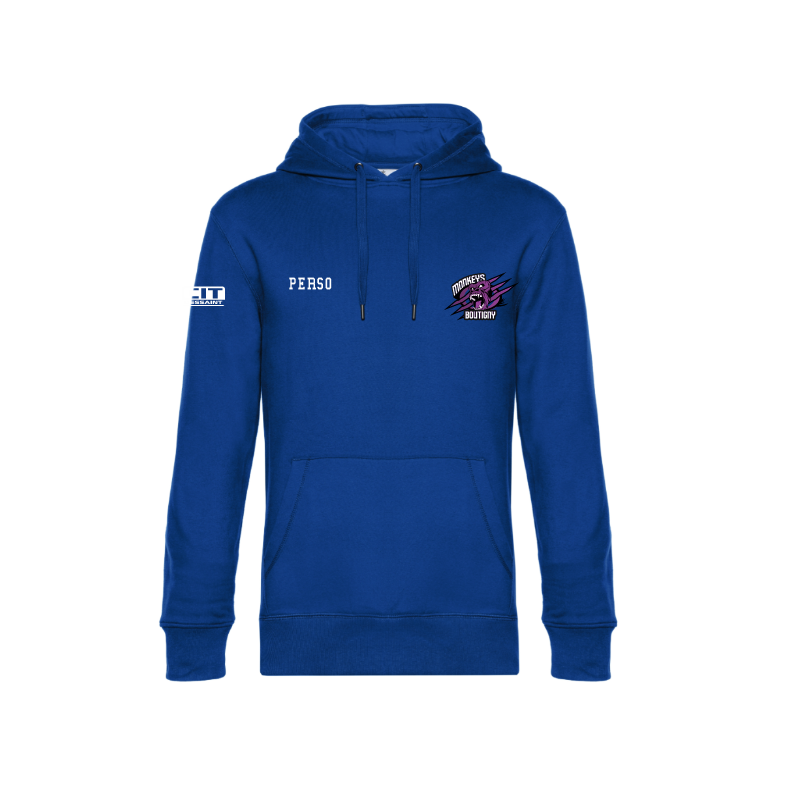 Sweat à capuche logo coeur enfant