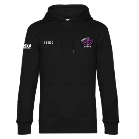 Sweat à capuche logo cœur 2 - adulte