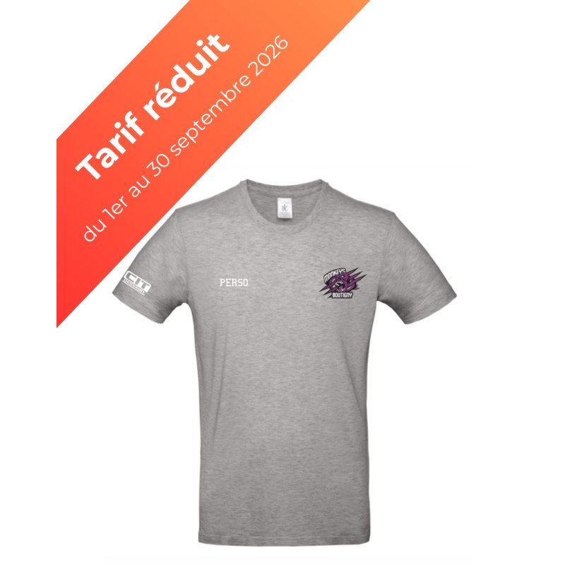 Tshirt coton logo coeur enfant