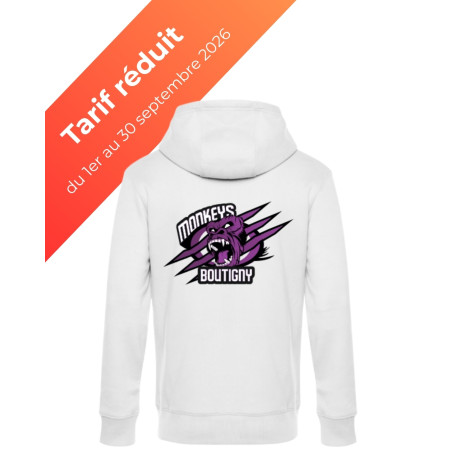 Sweat à capuche logo cœur 1+ dos enfant